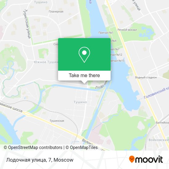 Лодочная улица, 7 map