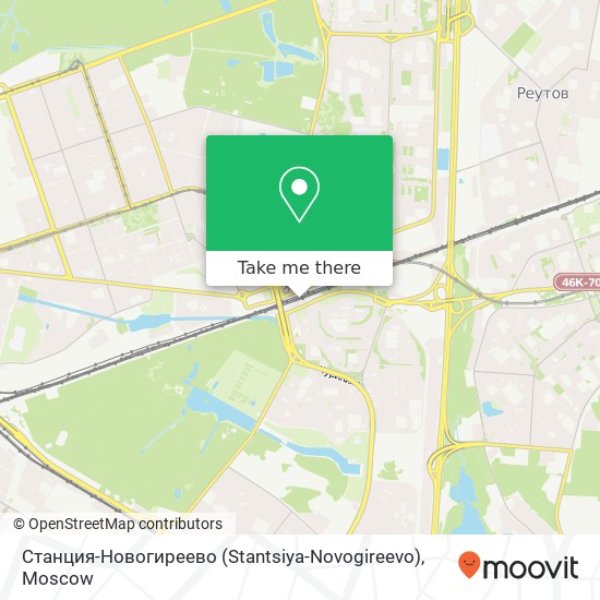 Станция-Новогиреево (Stantsiya-Novogireevo) map