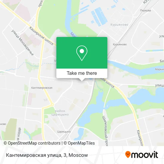 Кантемировская улица, 3 map