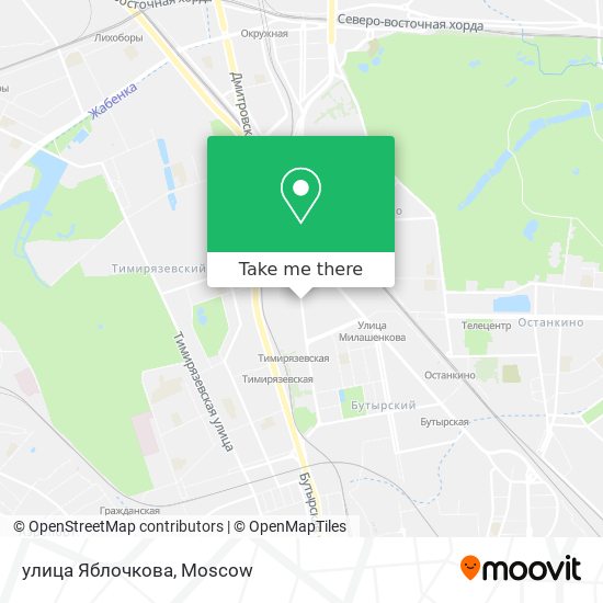 улица Яблочкова map
