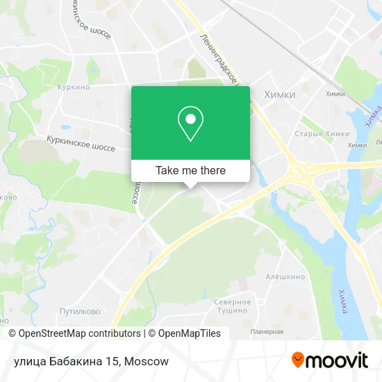 улица Бабакина 15 map