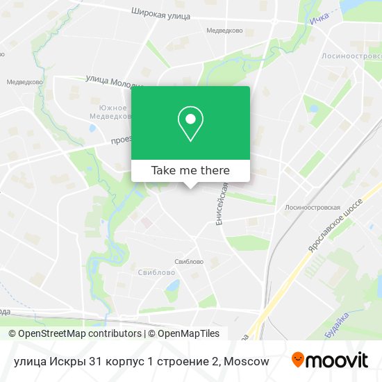 улица Искры 31 корпус 1 строение 2 map