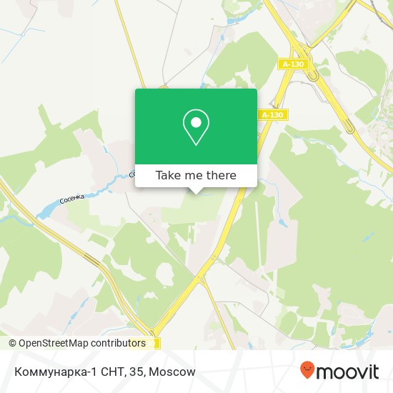 Коммунарка-1 СНТ, 35 map
