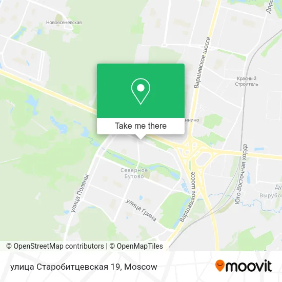 улица Старобитцевская 19 map