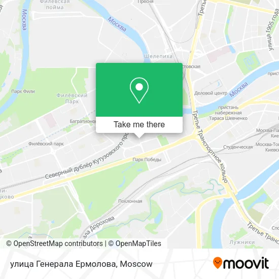 улица Генерала Ермолова map