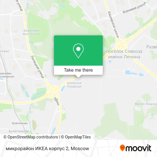 микрорайон ИКЕА корпус 2 map