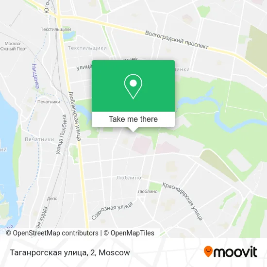 Таганрогская улица, 2 map