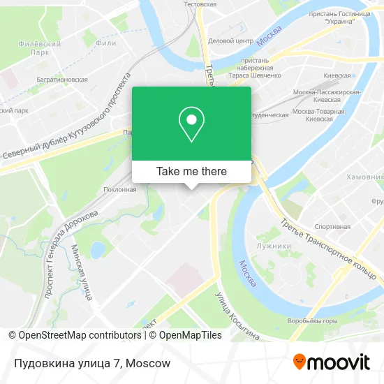 Пудовкина улица 7 map