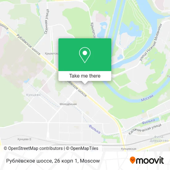 Рублёвское шоссе, 26 корп 1 map