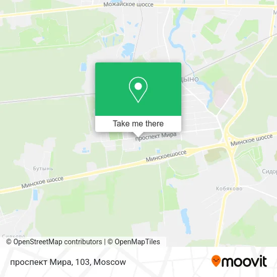 проспект Мира, 103 map