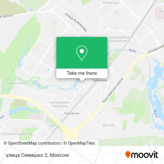 улица Семашко 2 map