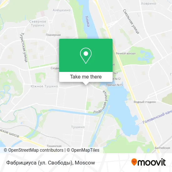 Фабрициуса (ул. Свободы) map