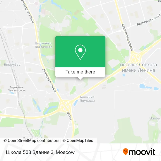 Школа 508 Здание 3 map