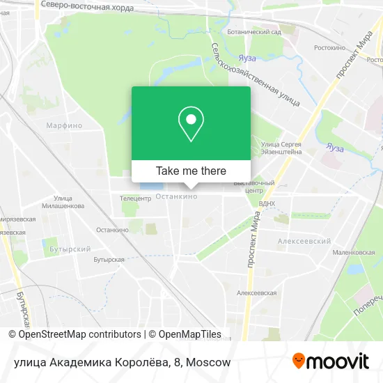 улица Академика Королёва, 8 map