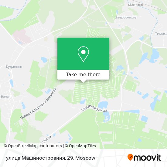 улица Машиностроения, 29 map