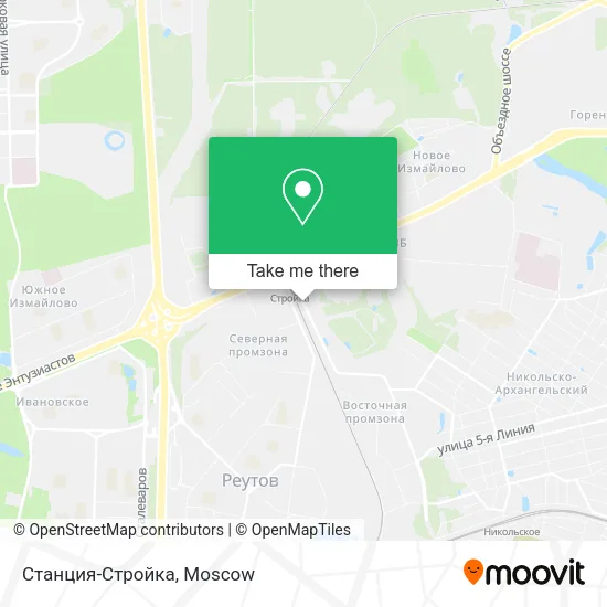 Станция-Стройка map