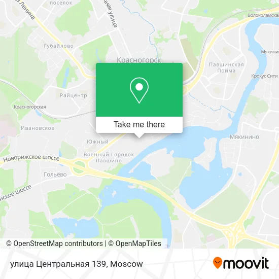 улица Центральная 139 map
