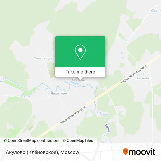 Акулово (Клёновское) map