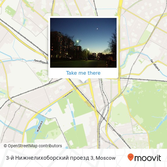 3-й Нижнелихоборский проезд 3 map