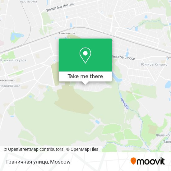Граничная улица map