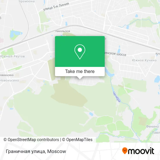 Граничная улица map