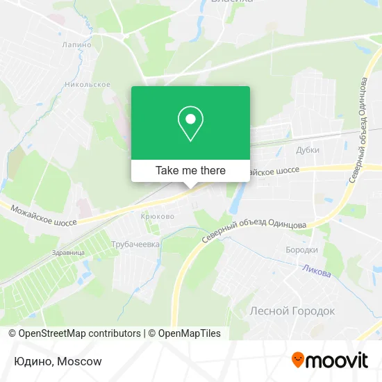 Юдино map