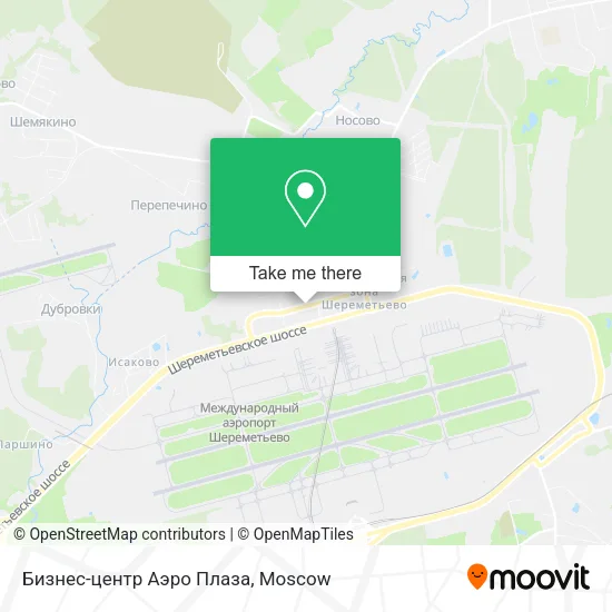 Бизнес-центр Аэро Плаза map