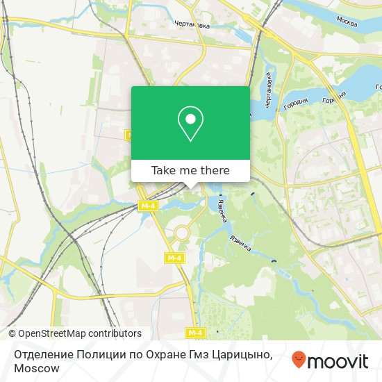 Отделение Полиции по Охране Гмз Царицыно map