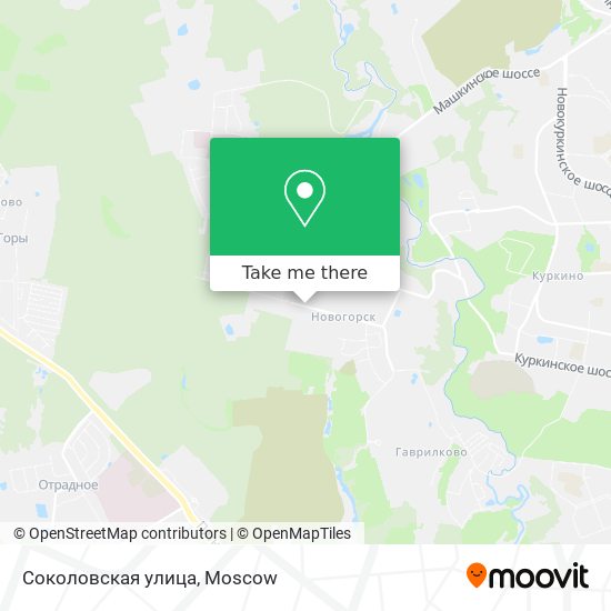 Соколовская улица map