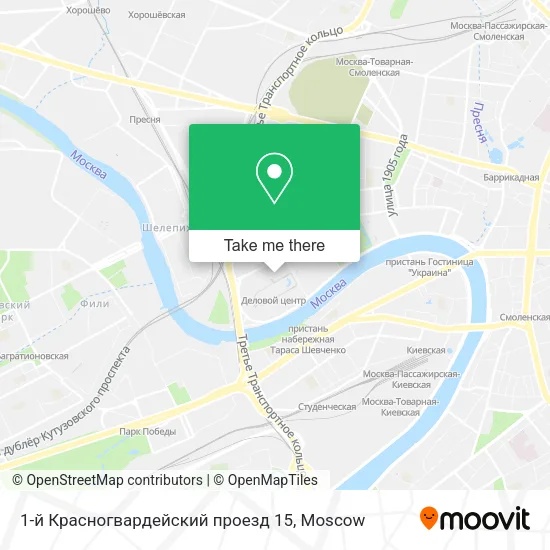 1-й Красногвардейский проезд 15 map