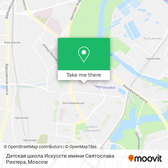 Детская школа Искусств имени Святослава Рихтера map