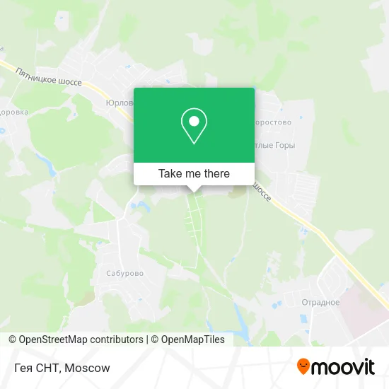 Гея СНТ map