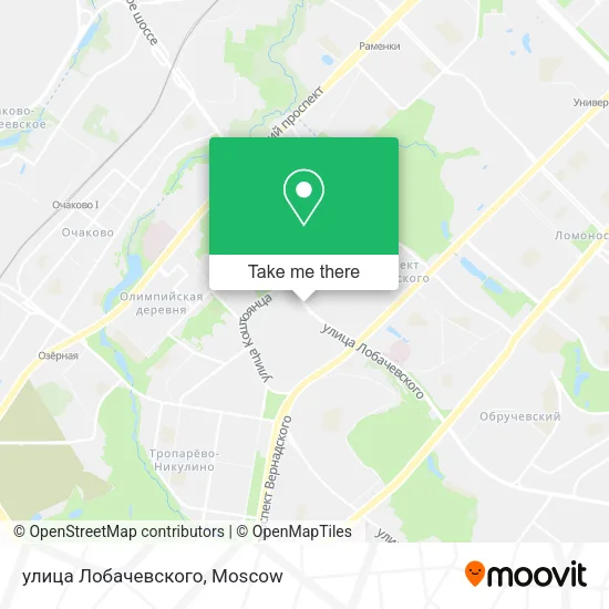 улица Лобачевского map