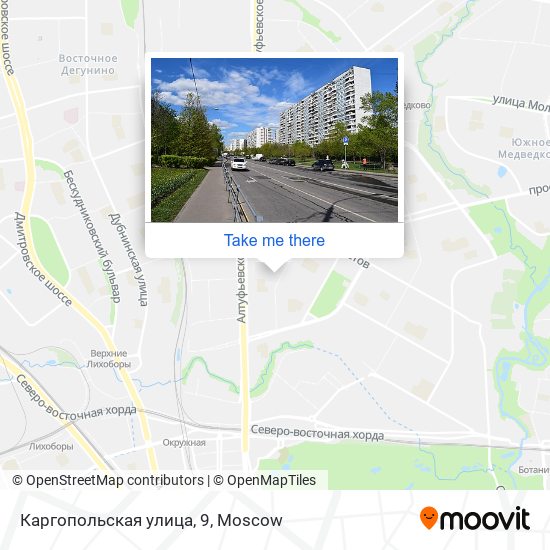 Каргопольская улица, 9 map