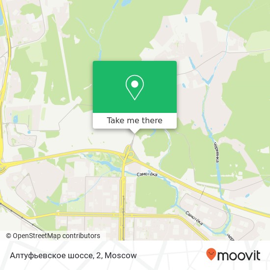 Алтуфьевское шоссе, 2 map