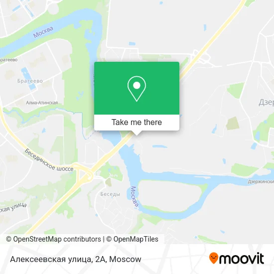 Алексеевская улица, 2А map