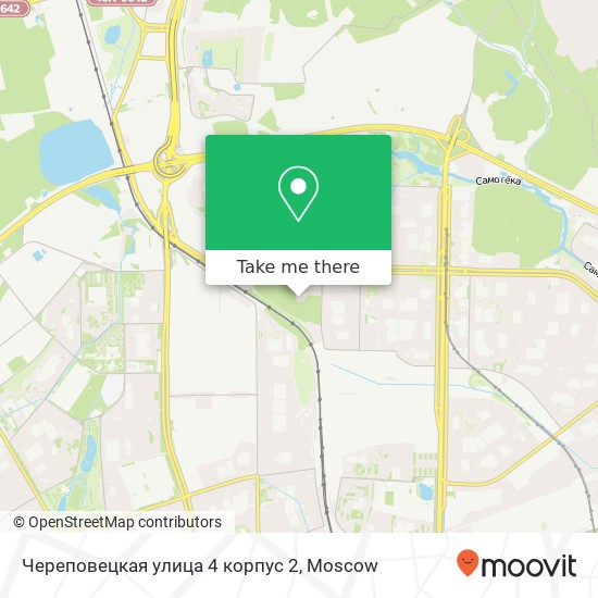 Череповецкая улица 4 корпус 2 map