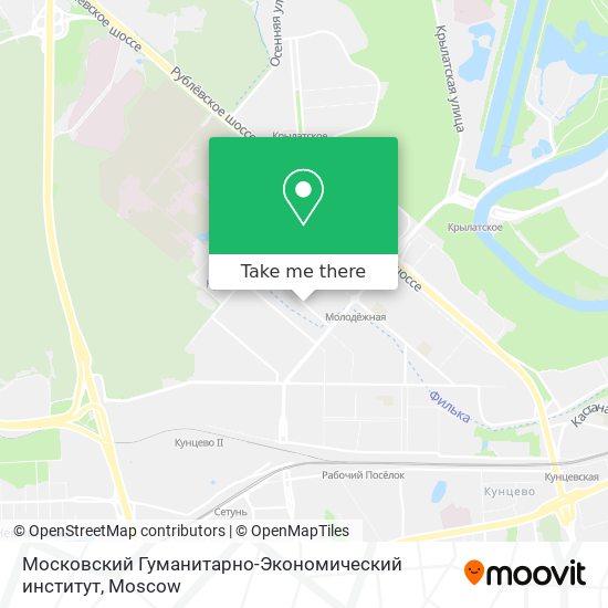 Московский Гуманитарно-Экономический институт map