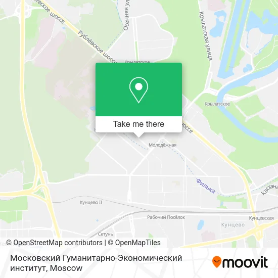 Московский Гуманитарно-Экономический институт map