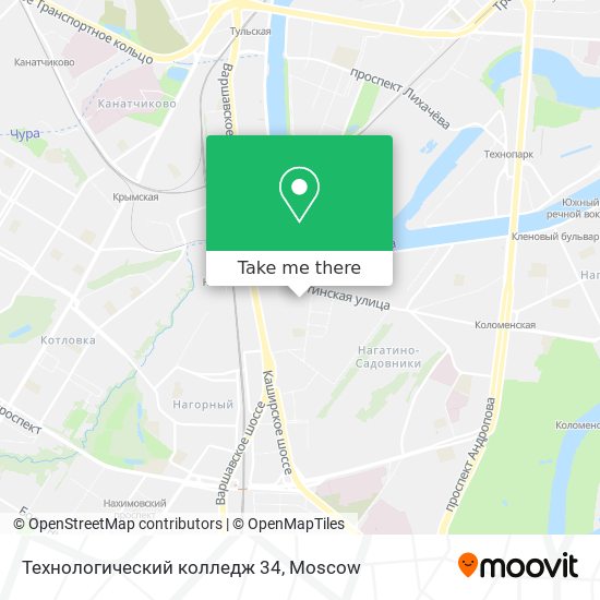 Технологический колледж 34 map