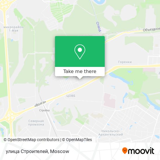 улица Строителей map