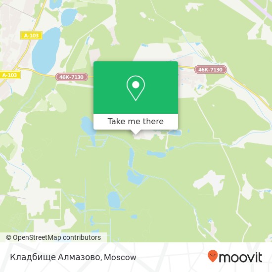 Кладбище Алмазово map