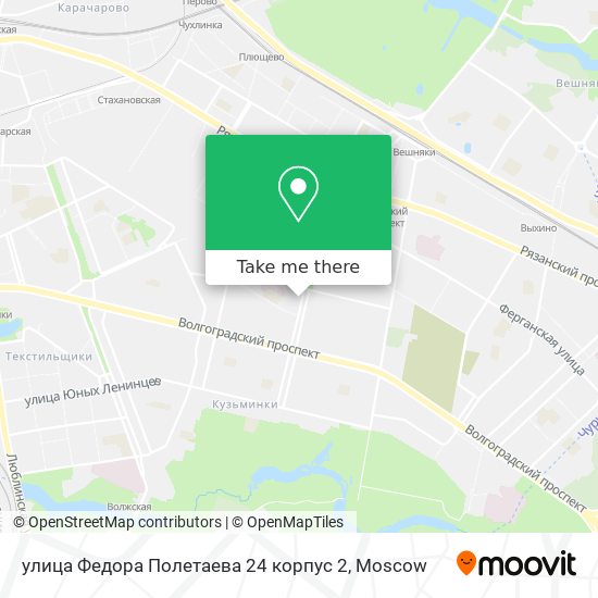 улица Федора Полетаева 24 корпус 2 map