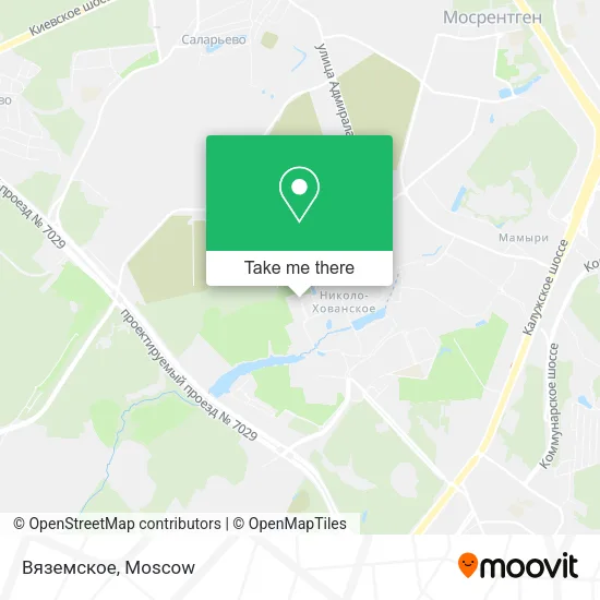 Вяземское map