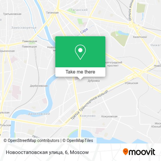 Новоостаповская улица, 6 map