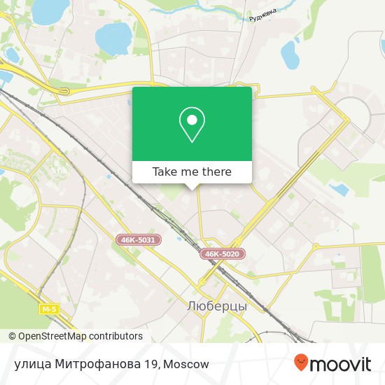 улица Митрофанова 19 map