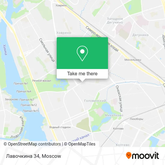 Лавочкина 34 map