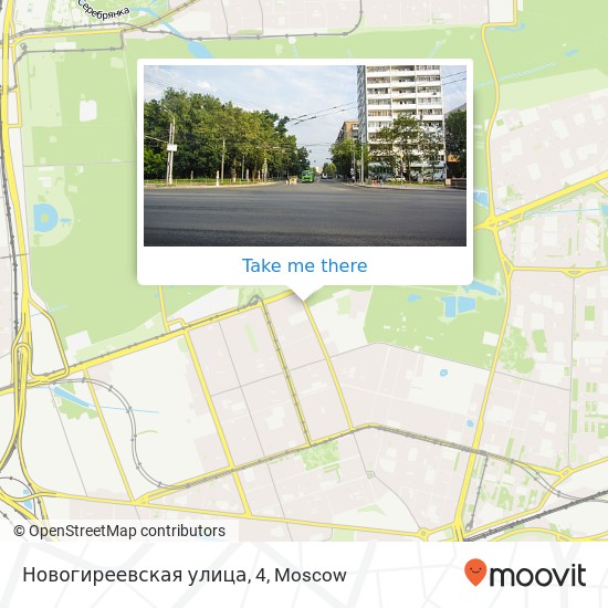 Новогиреевская улица, 4 map
