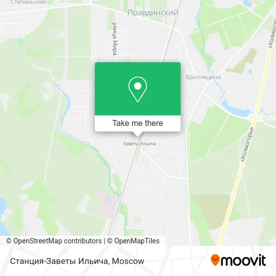 Станция-Заветы Ильича map