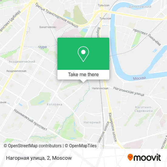 Нагорная улица, 2 map